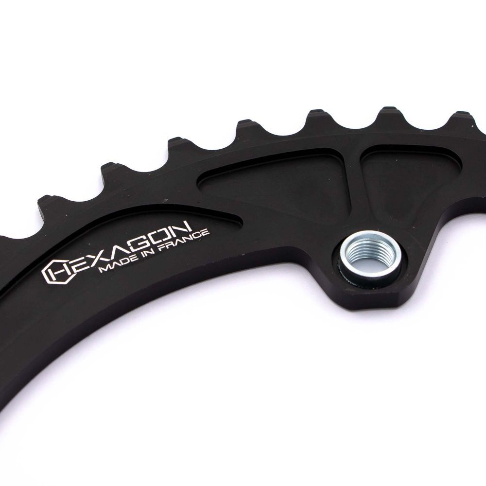 PRIDE Hexagon Threaded Chainring - Pedal Champ
