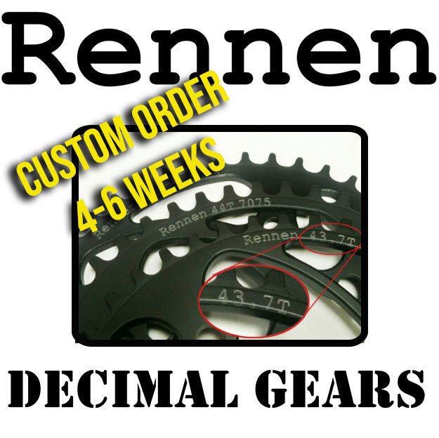 RENNEN 4 BOLT 104 CHAINRING - Pedal Champ