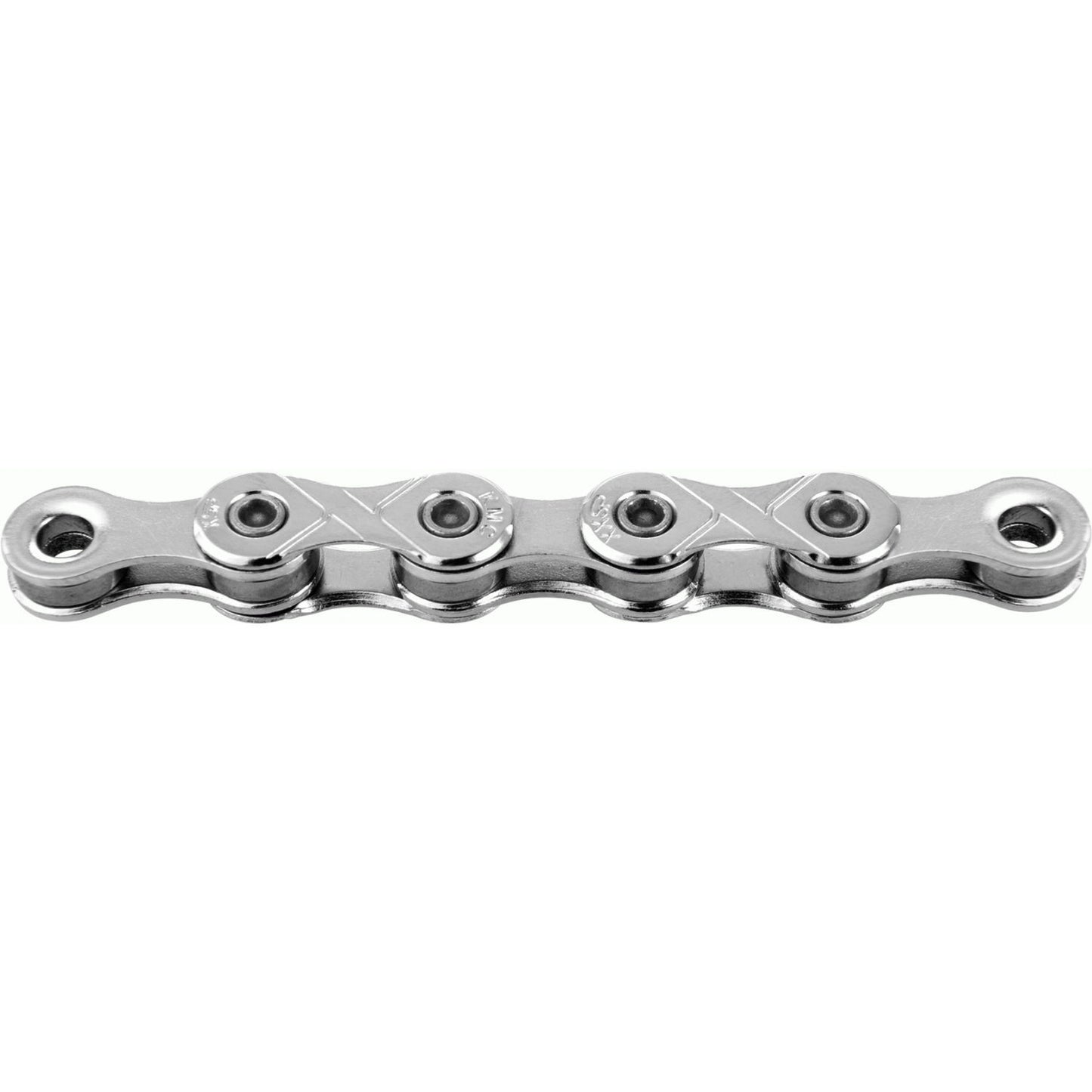 KMC E1 CHAIN 1/2 X 3/32" SINGLE SPEED (SILVER/SILVER) - Pedal Champ