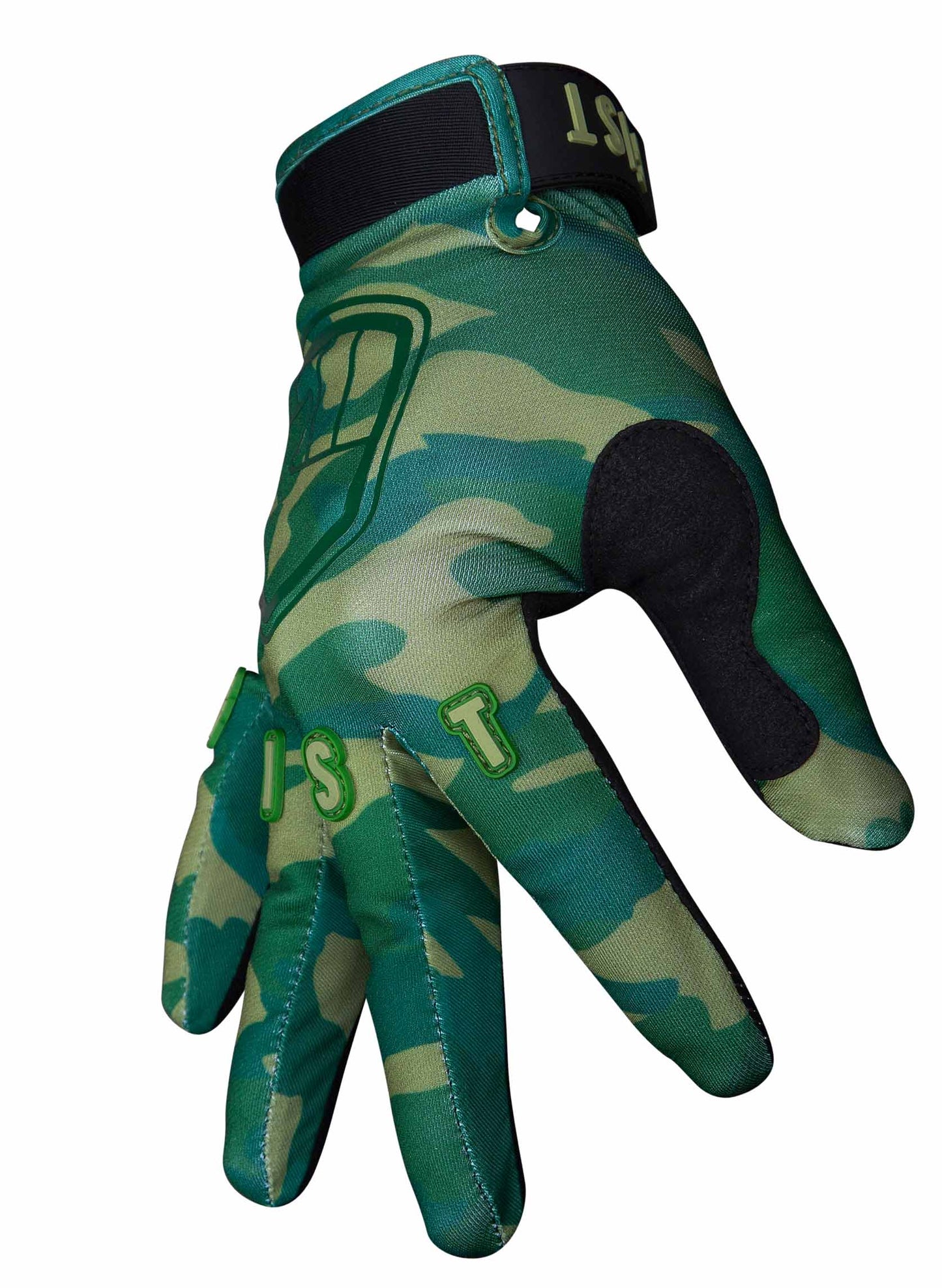 FIST CAMO GREEN Gloves (Adult) - Pedal Champ