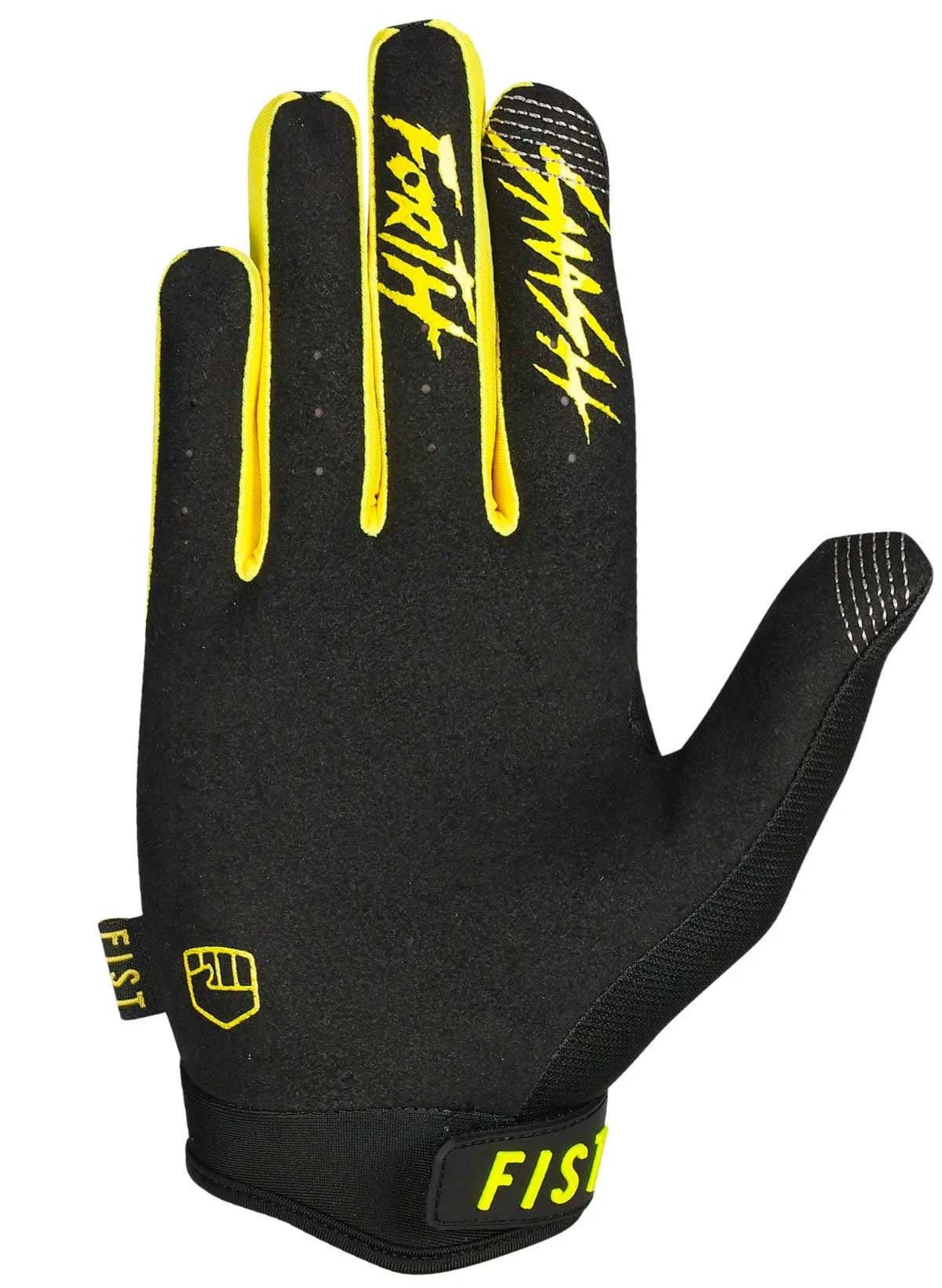 FIST FLURO YELLOW Gloves (Adult) - Pedal Champ