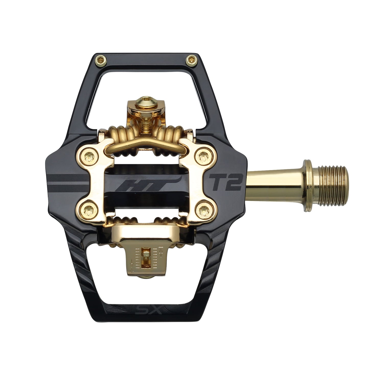 HT T2SX Pedals - Stealth Gold Limited Edition - Pedal Champ