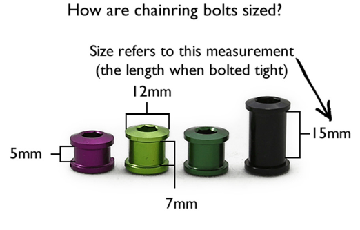SD Chainring Bolts - Pedal Champ
