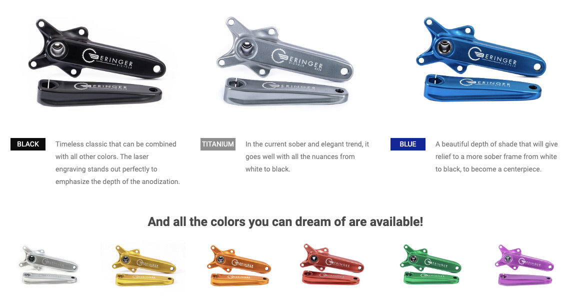 BERINGER Elite Crankset - Pedal Champ