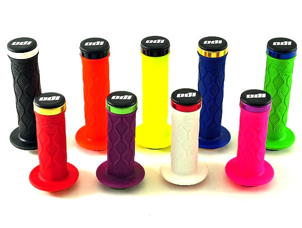 TANGENT Flanged Lock On Grips 100mm (Mini SIze) - Pedal Champ
