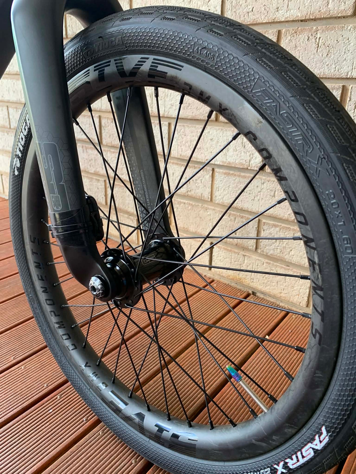 Custom BMX Race Wheelset - Pedal Champ