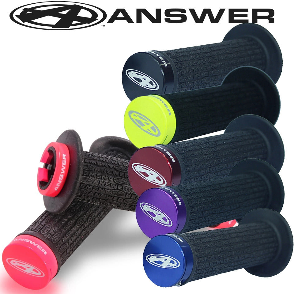 ANSWER MINI LOCK-ON FLANGED GRIPS - Pedal Champ