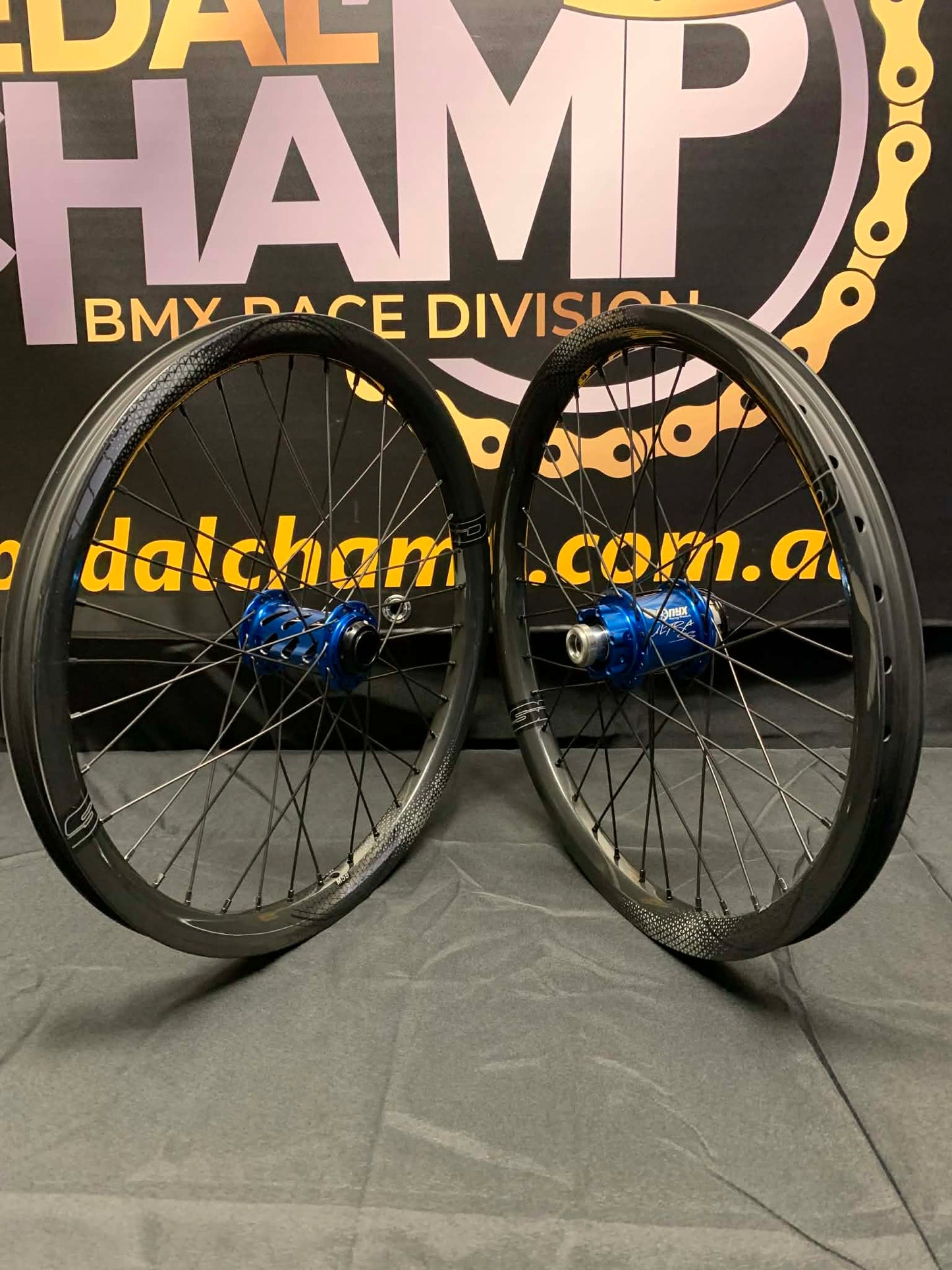 Custom BMX Race Wheelset - Pedal Champ