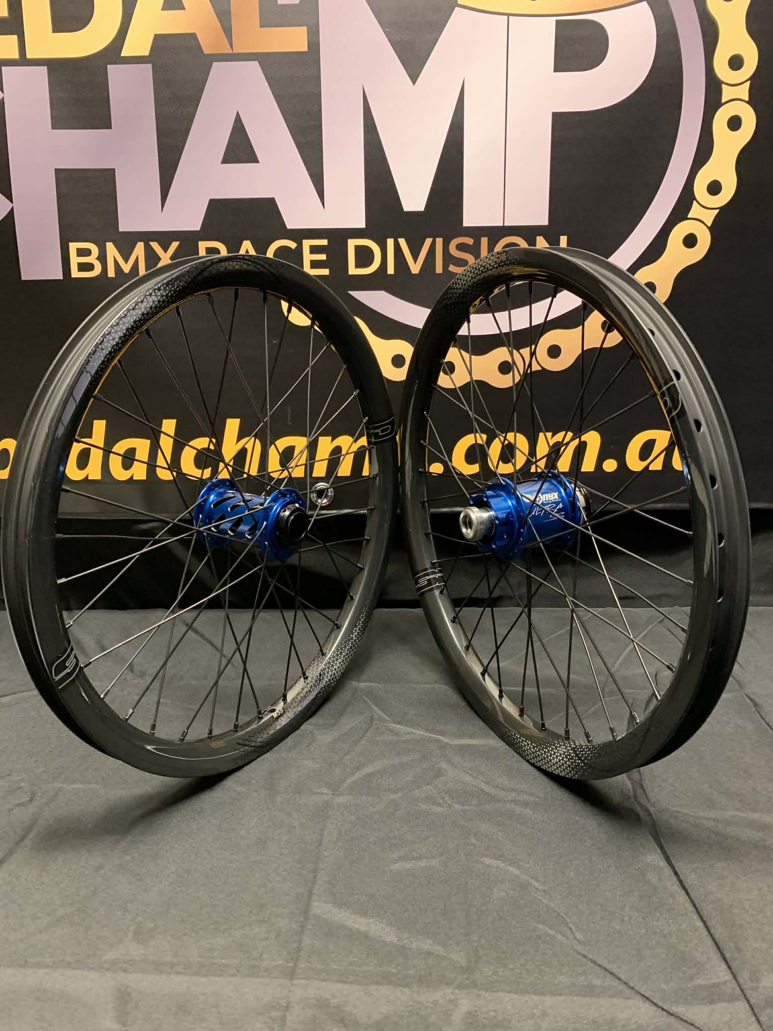 Custom BMX Race Wheelset - Pedal Champ