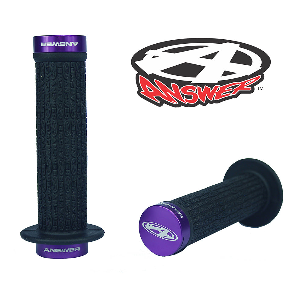 ANSWER MINI LOCK-ON FLANGED GRIPS - Pedal Champ