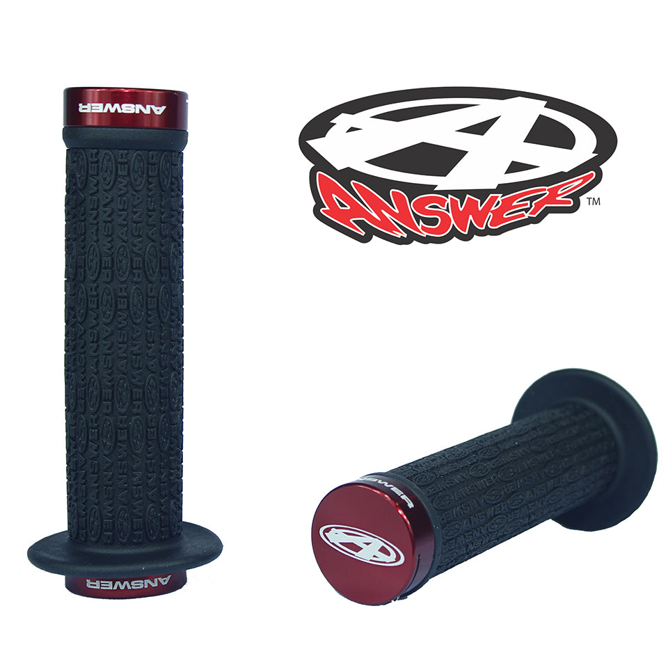 ANSWER MINI LOCK-ON FLANGED GRIPS - Pedal Champ