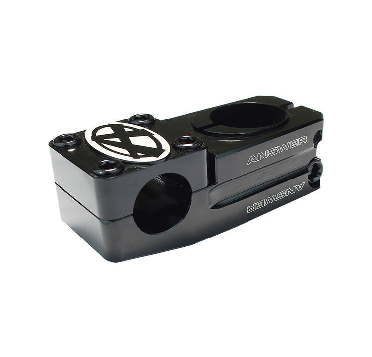 ANSWER BMX Stem Dual Length Mini 1" (Black) - Pedal Champ