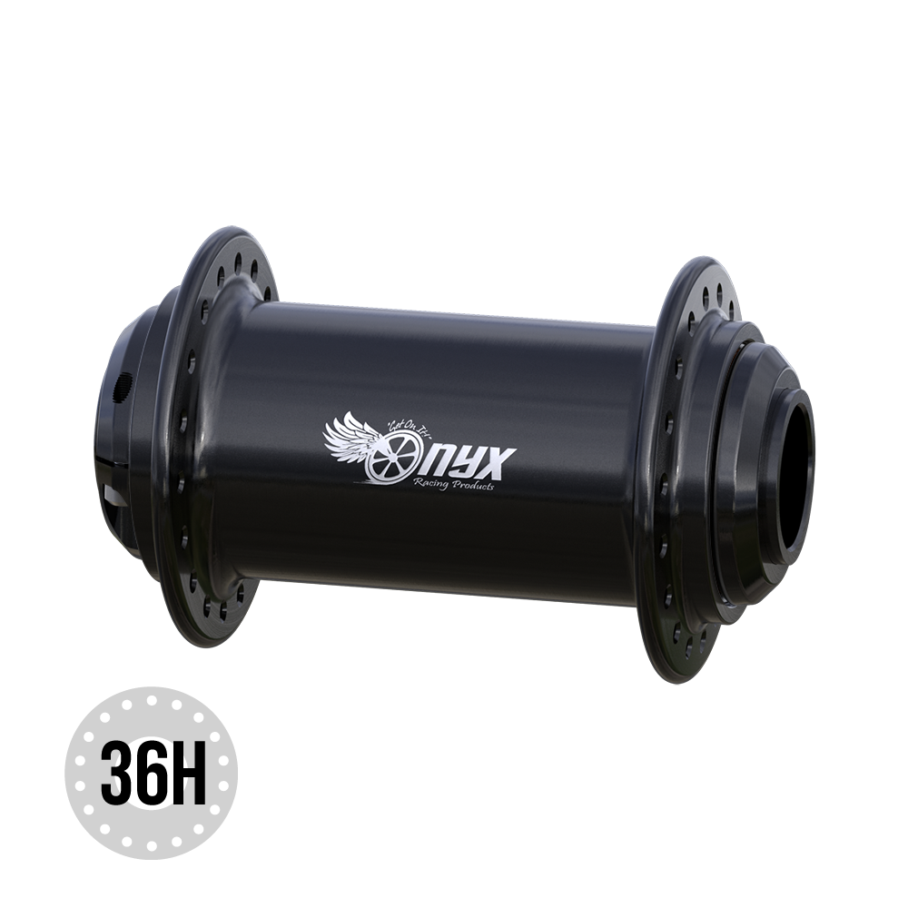 ONYX Solid 100/20mm Front Hub 36H - Pedal Champ