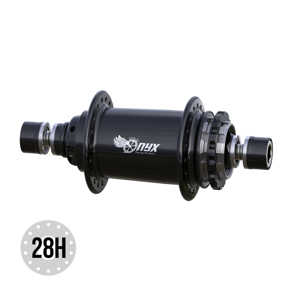 ONYX Pro 110/10mm Rear Hub - 28H - Pedal Champ