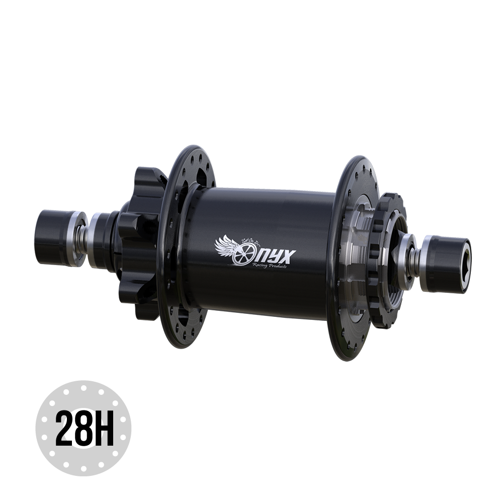 ONYX Pro Disc 110/10mm Rear Hub 28H - Pedal Champ