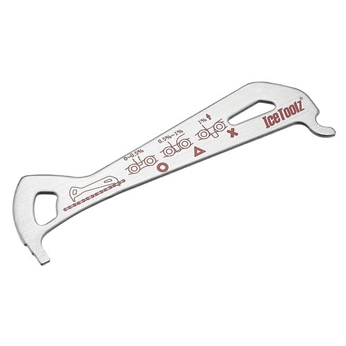 ICETOOLZ Chain Wear tool - Stainless Steel