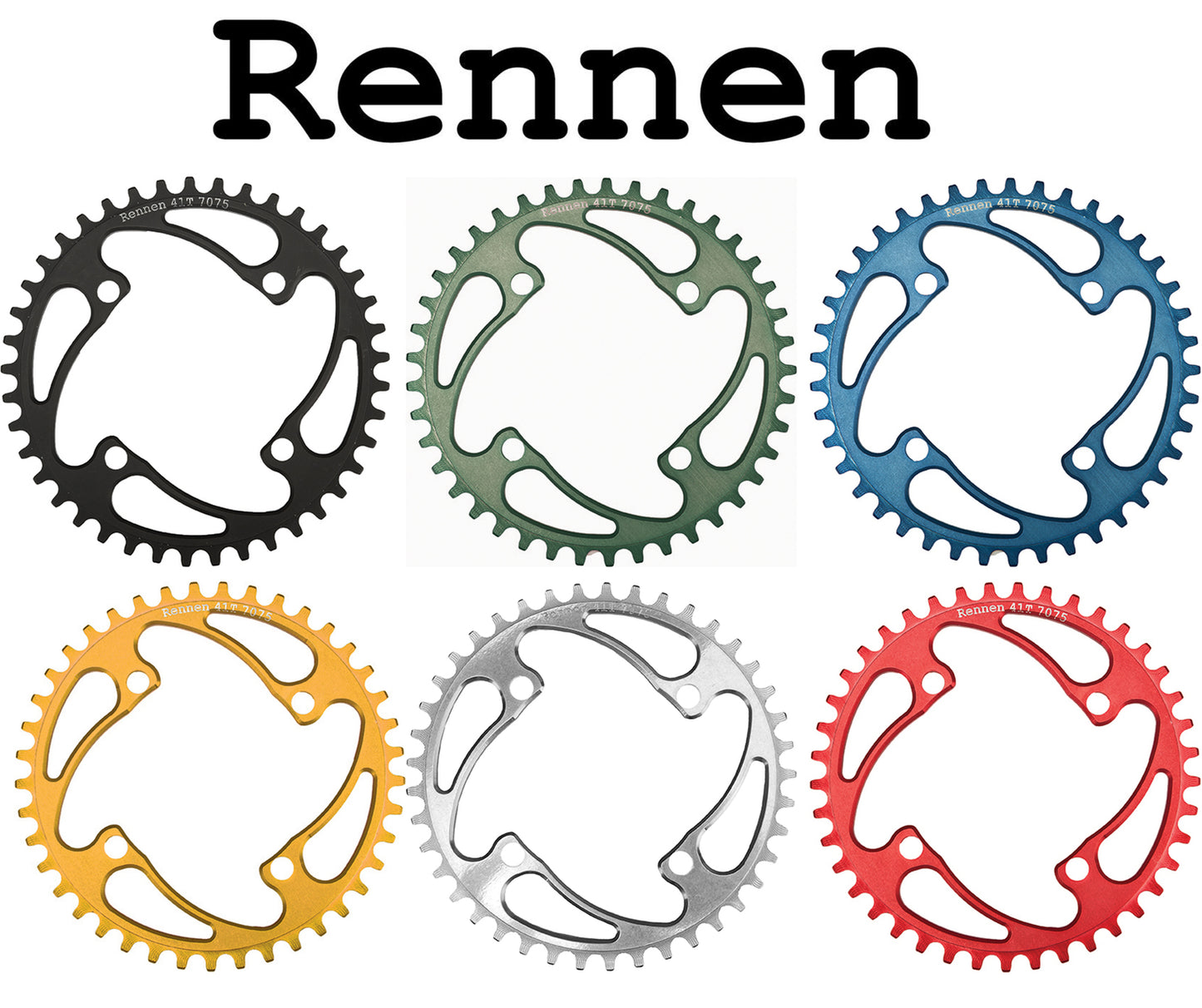 RENNEN 4 BOLT 104 CHAINRING