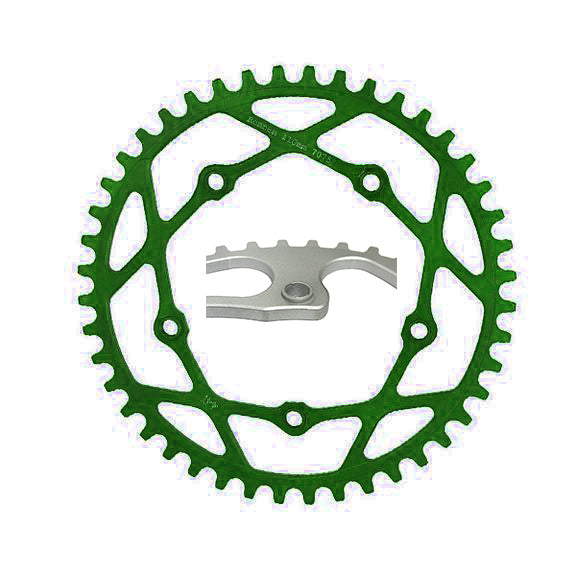 RENNEN 5 BOLT 110 THREADED CHAINRING