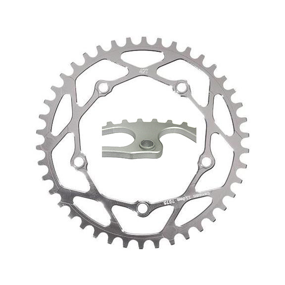 RENNEN 5 BOLT 110 THREADED CHAINRING