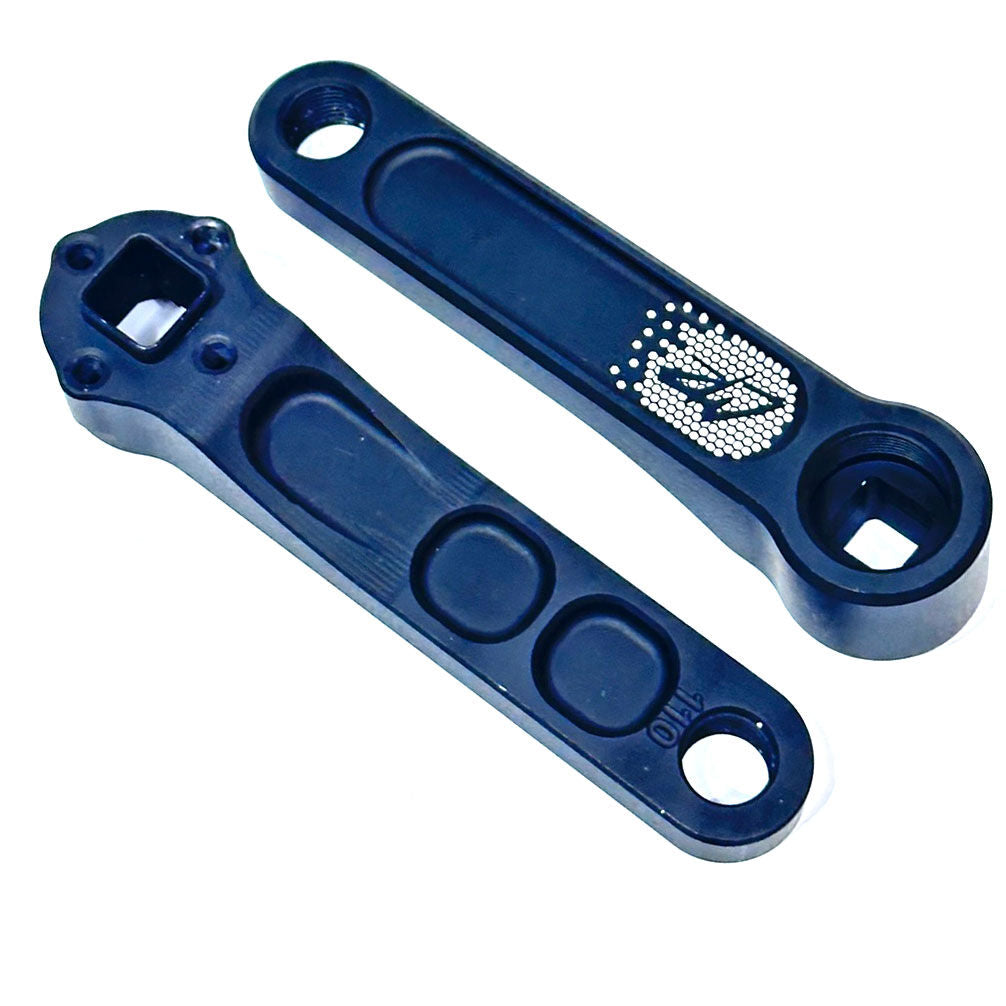 Calculated VSR M4 Mini Cranks Black (100mm-160mm) - Pedal Champ