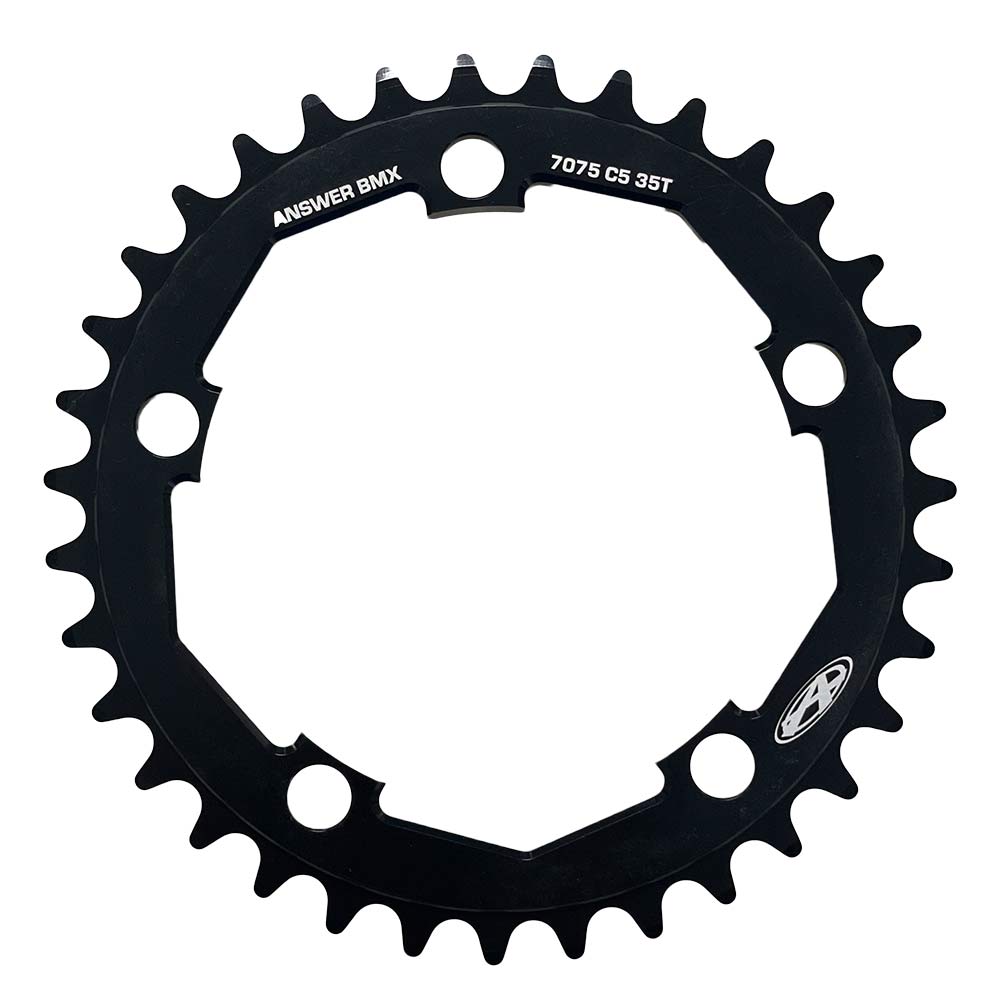 Answer Typhoon C5 5-bolt Chainring - Pedal Champ