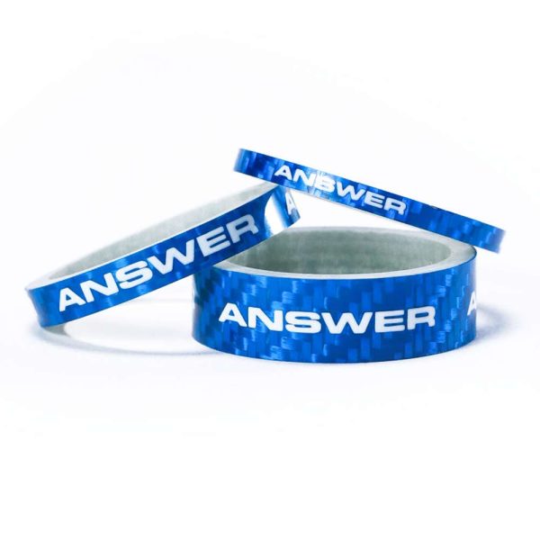 ANSWER  Carbon Headset Spacer (Set of 3) - Pedal Champ