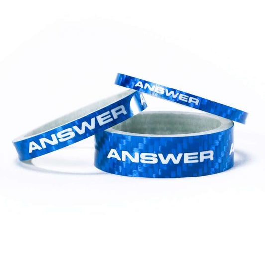 ANSWER  Carbon Headset Spacer (Set of 3) - Pedal Champ