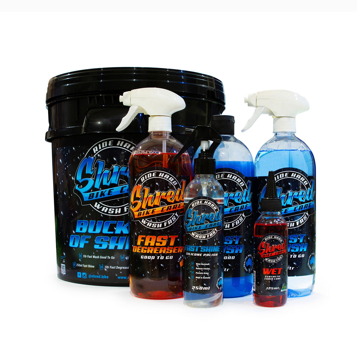 SHRED - Bike care Bucket Original