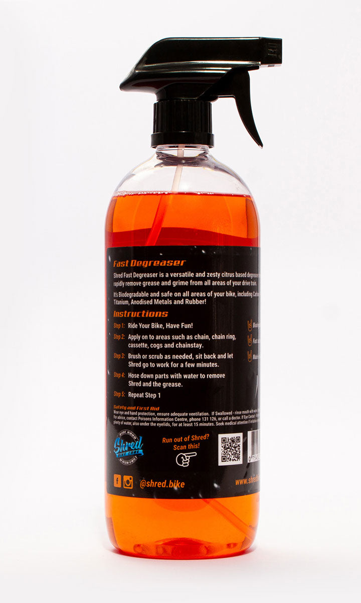 SHRED Fast Degreaser - 1L - Pedal Champ