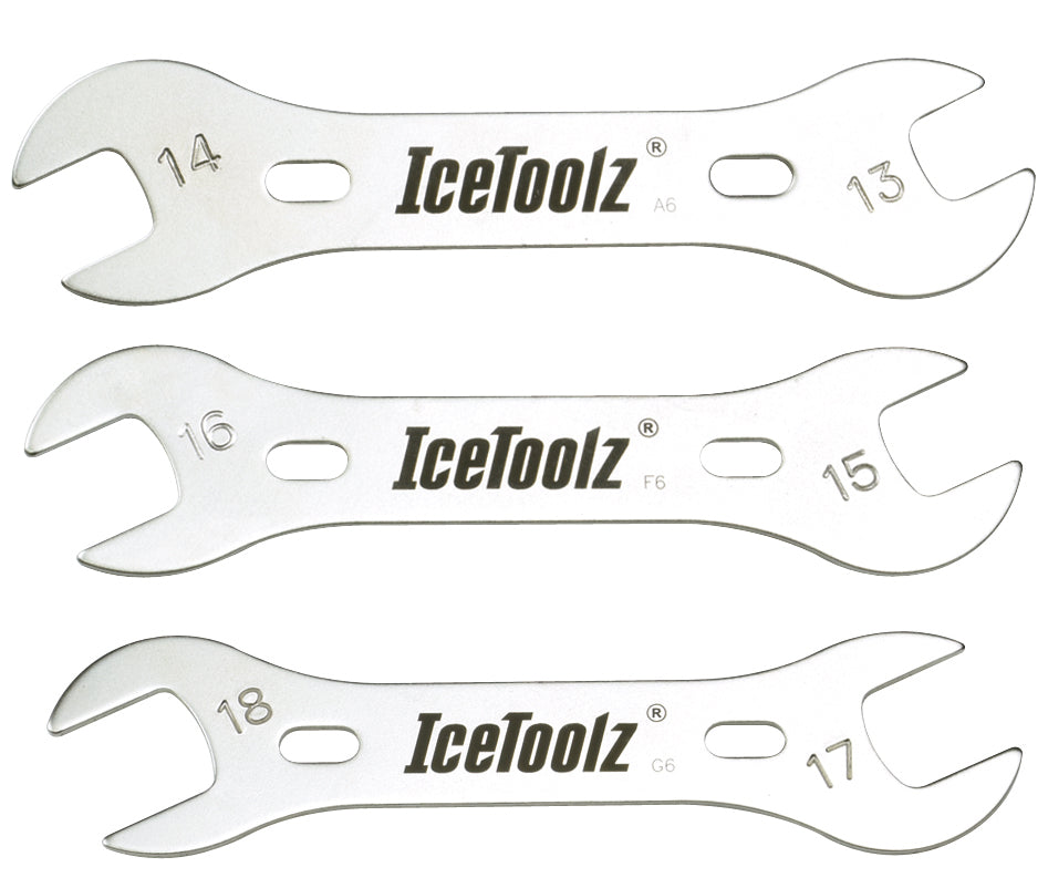 ICETOOLZ - 3/14MM+15/16MM+17/18MM CONE WRENCH SET 3