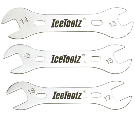 ICETOOLZ - 3/14MM+15/16MM+17/18MM CONE WRENCH SET 3
