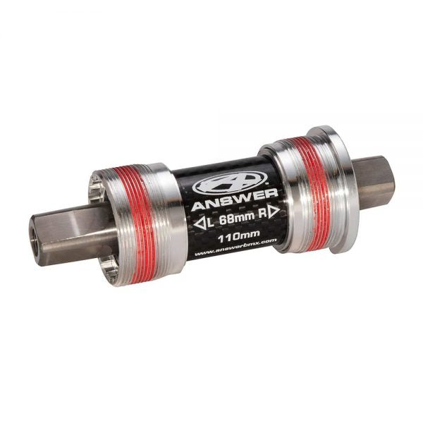 Answer Bottom Bracket – Square Taper Titanium Spindle - Pedal Champ