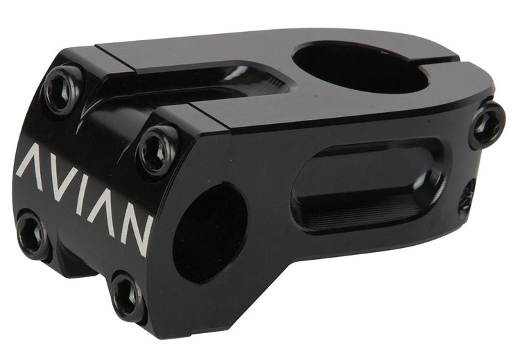 Avian Scorcher Front Load Stem 1 1/8" Black - Pedal Champ