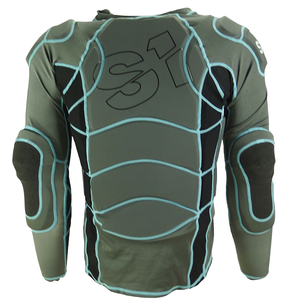 S1 Elite Hi Impact Race Safety Jacket V2 Blue Youth - Pedal Champ