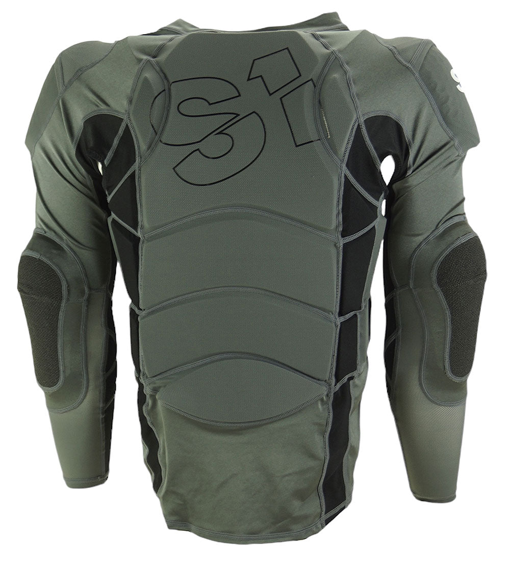 S1 Epic Hi Impact Kimmann Race Safety Jacket V2 Grey Youth - Pedal Champ