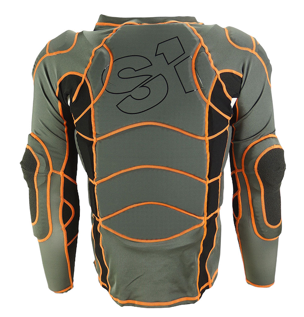 S1 Pro Race Safety Jacket V2 Orange Adult