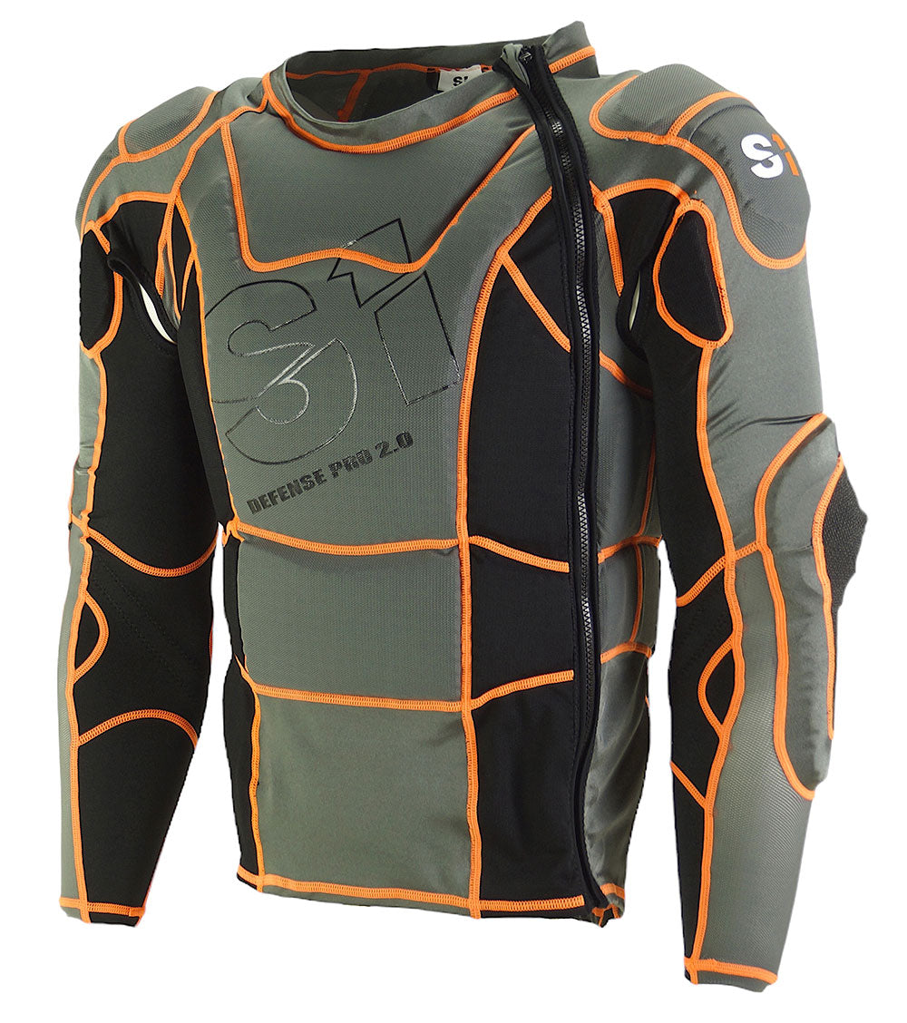 S1 Pro Race Safety Jacket V2 Orange Adult