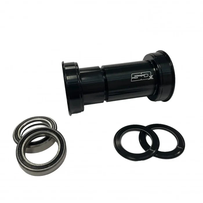 SD BB386 Spinning Ceramic Bottom Bracket 24mm Black