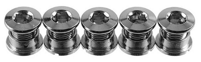 SD Cromo Chainring Bolts (Chrome) - Pedal Champ