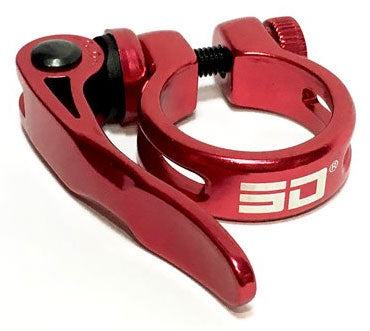 SD Quick Release Seat Clamp Black - Pedal Champ