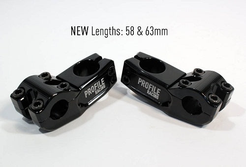 PROFILE 'MULVILLE' PUSH STEM 58MM REACH - Pedal Champ