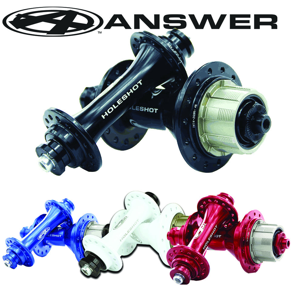 ANSWER HOLESHOT EXPERT HUB SET (28H) - Pedal Champ