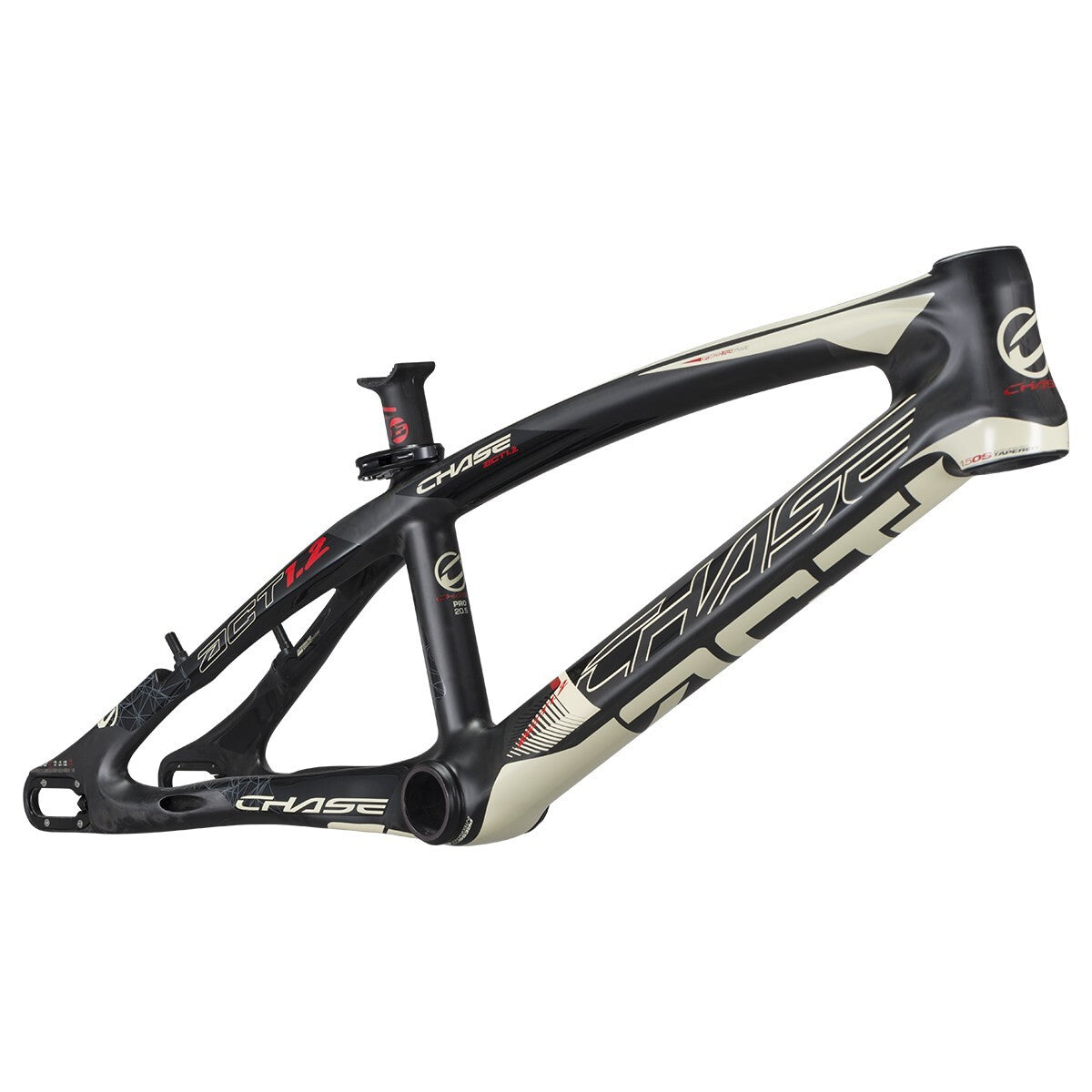 CHASE ACT 1.2 CARBON FRAME PRO-XXL+ 21.75"TT (BLACK/SAND) - Pedal Champ