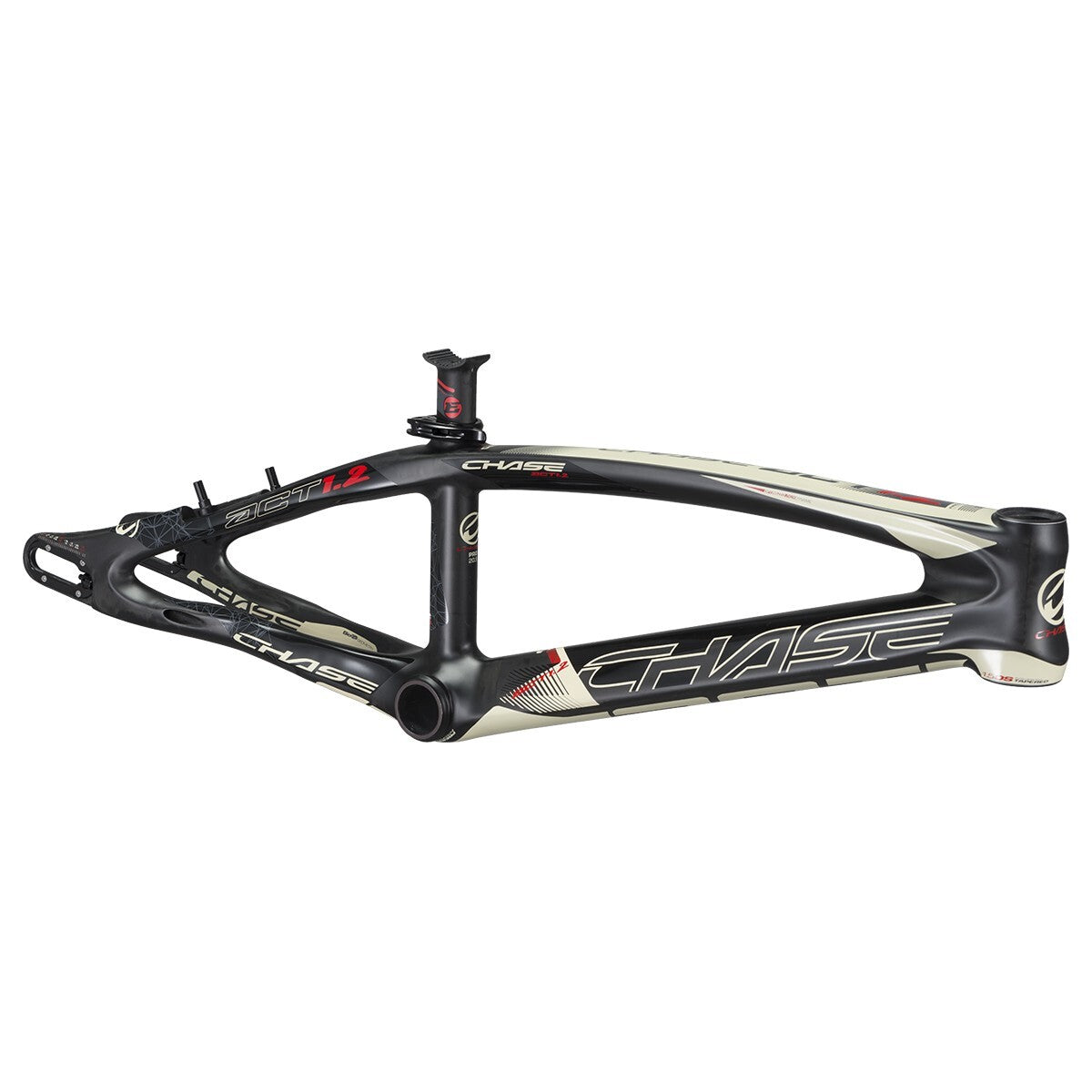 CHASE ACT 1.2 CARBON FRAME PRO-XXL+ 21.75"TT (BLACK/SAND) - Pedal Champ