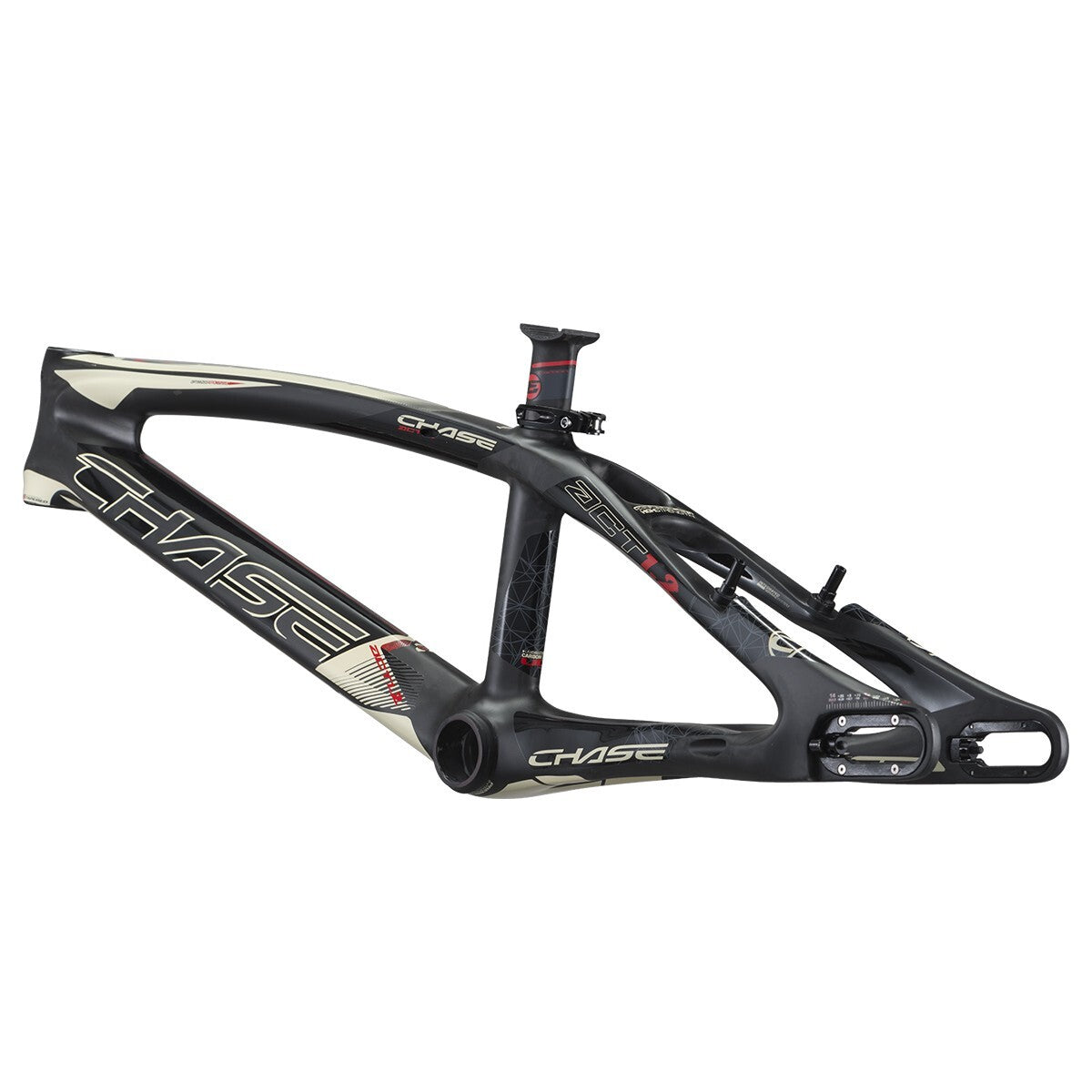 CHASE ACT 1.2 CARBON FRAME PRO-XXL+ 21.75"TT (BLACK/SAND) - Pedal Champ