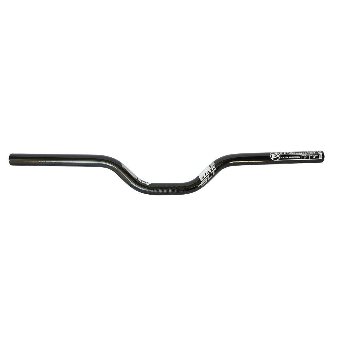 ELEVN 2.25" SLT 22.2MM ALLOY BAR V-2 (BLACK/WHITE) - Pedal Champ