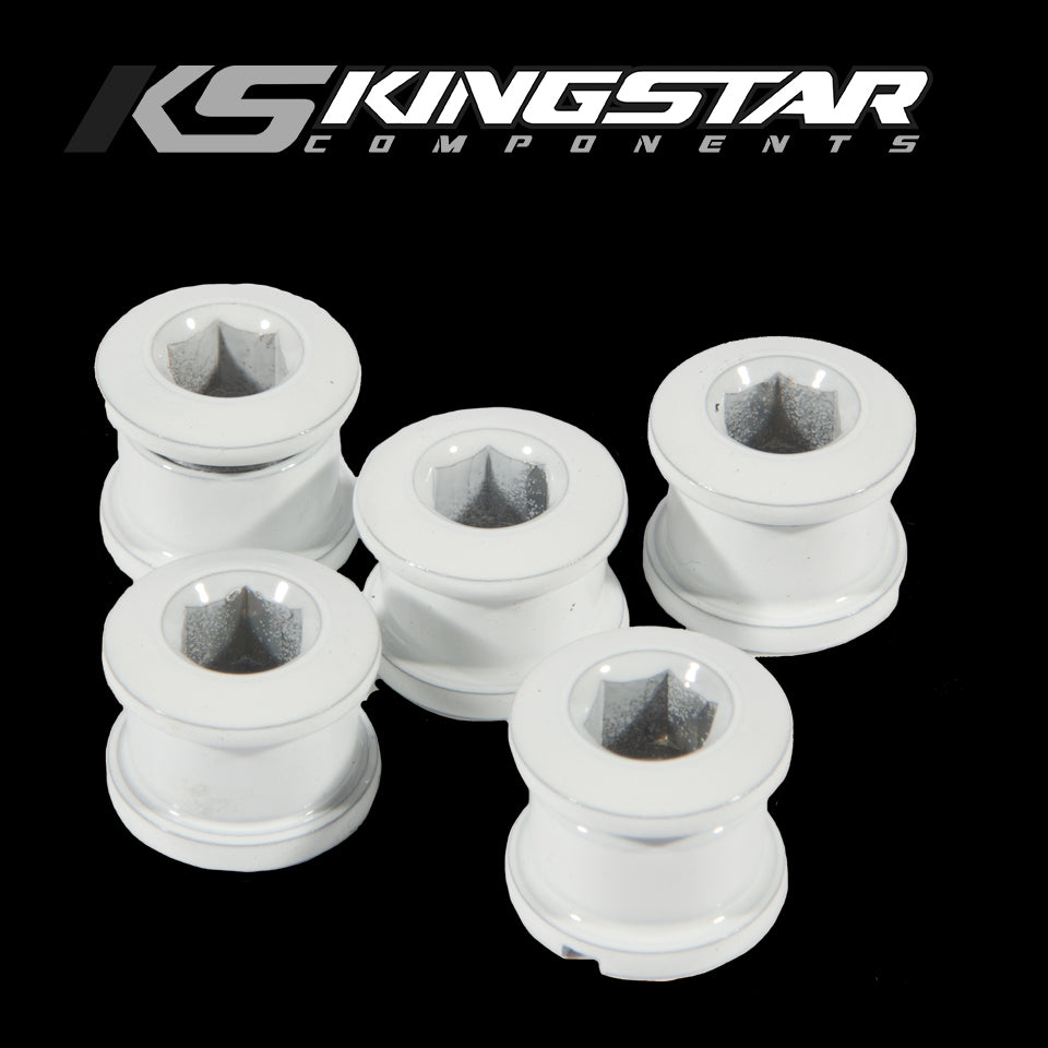 KINGSTAR ALLOY CHAINRING BOLTS 6.5MM X 4MM - Pedal Champ