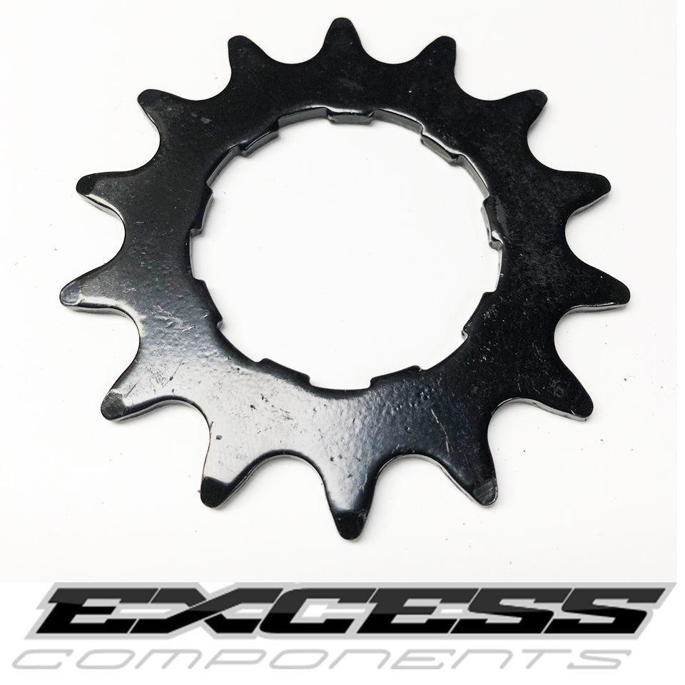 EXCESS STEEL COG 3/32" SHIMANO COMP (BLACK) - Pedal Champ