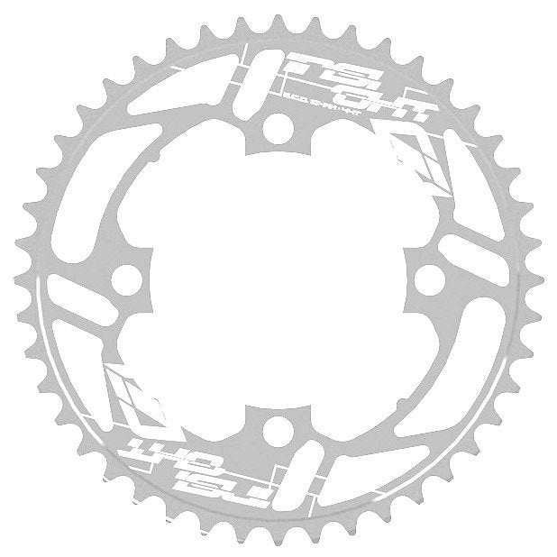 INSIGHT 4 BOLT CHAINRING 104MM BCD (SILVER 34T-44T) - Pedal Champ