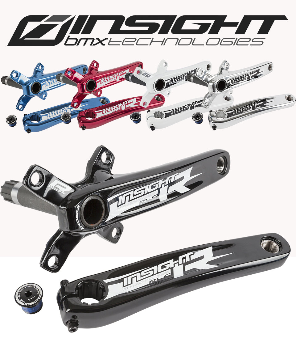 INSIGHT RLC 4 Bolt Alloy Crank Set (POLISHED) - Pedal Champ